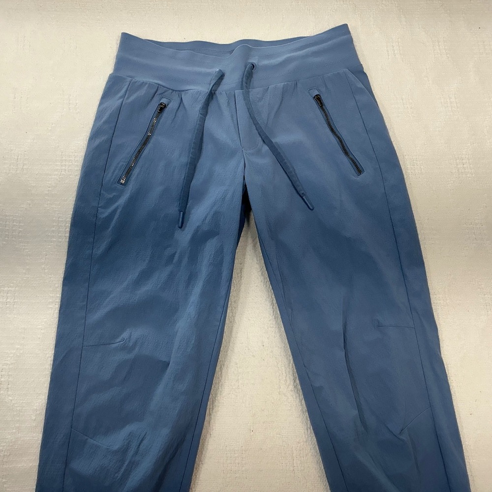 Athleta Trekkie North Jogger Blue Ripstop Hiking Pants Womens Size 2